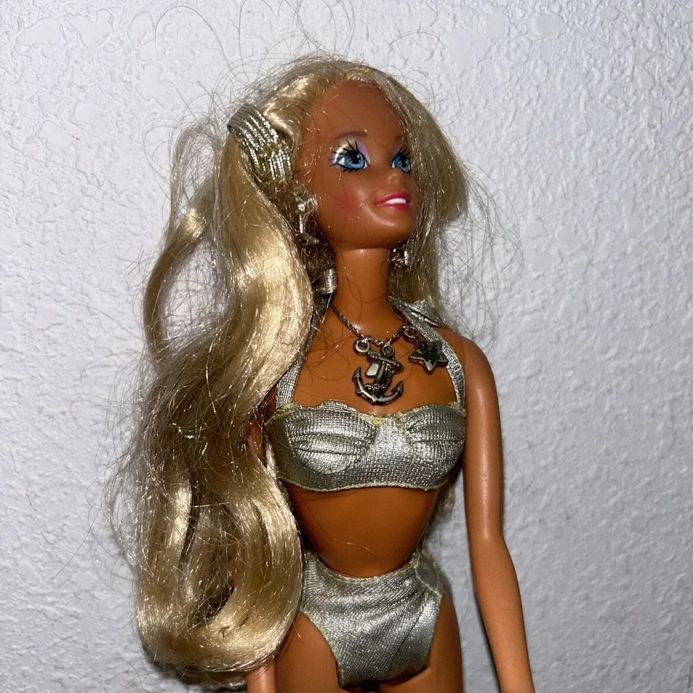 VTG Sun Sensation‎ Barbie Mattel 1966 Made In China C4
